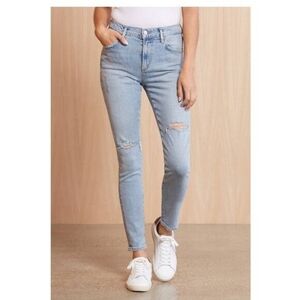 Agolde Sophie Ankle Skinny Jeans in Shrine